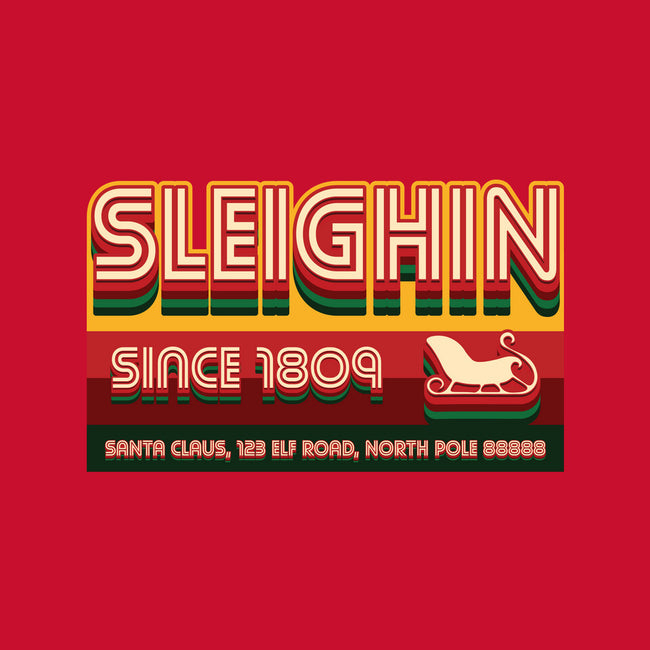 Sleighin Since 1809-Mens-Basic-Tee-Whimsical Thinker