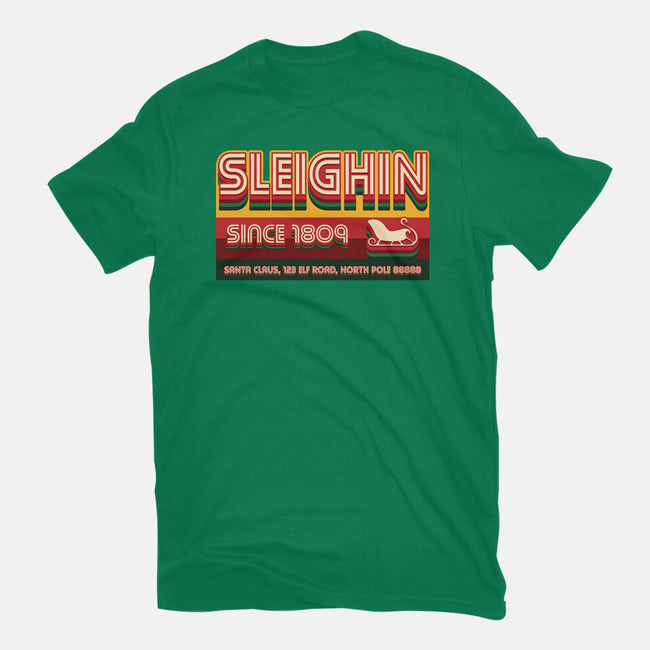 Sleighin Since 1809-Womens-Fitted-Tee-Whimsical Thinker