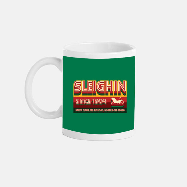 Sleighin Since 1809-None-Mug-Drinkware-Whimsical Thinker