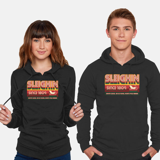 Sleighin Since 1809-Unisex-Pullover-Sweatshirt-Whimsical Thinker