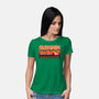 Sleighin Since 1809-Womens-Basic-Tee-Whimsical Thinker