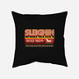 Sleighin Since 1809-None-Removable Cover w Insert-Throw Pillow-Whimsical Thinker