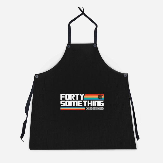 Forty Something-Unisex-Kitchen-Apron-BadBox