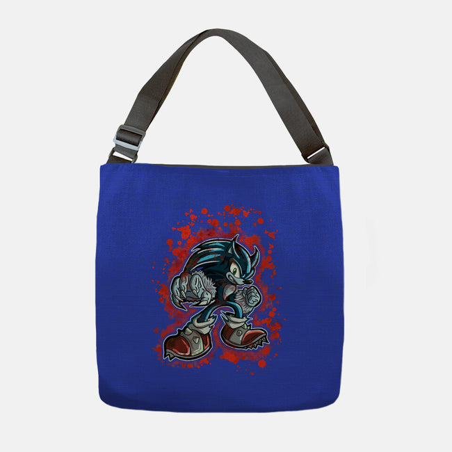 Sonic Beast-None-Adjustable Tote-Bag-nickzzarto