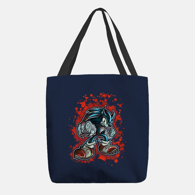 Sonic Beast-None-Basic Tote-Bag-nickzzarto