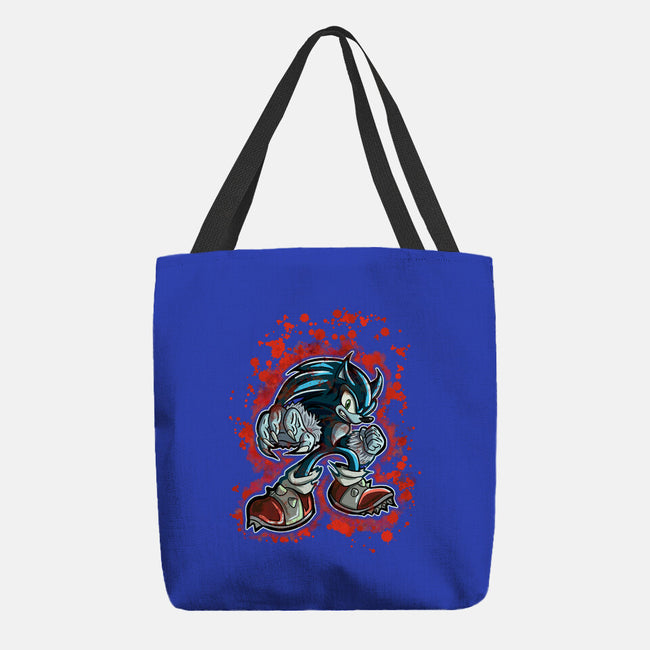 Sonic Beast-None-Basic Tote-Bag-nickzzarto