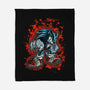 Sonic Beast-None-Fleece-Blanket-nickzzarto