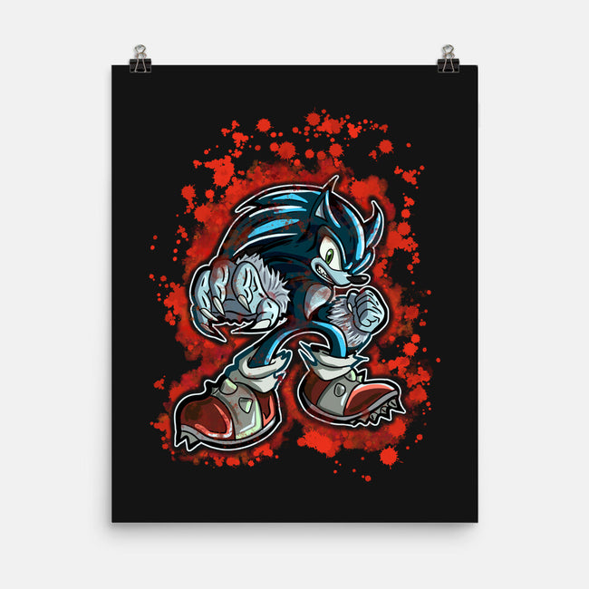 Sonic Beast-None-Matte-Poster-nickzzarto