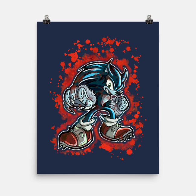 Sonic Beast-None-Matte-Poster-nickzzarto