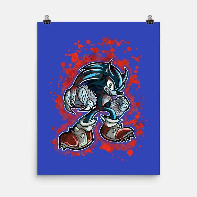 Sonic Beast-None-Matte-Poster-nickzzarto