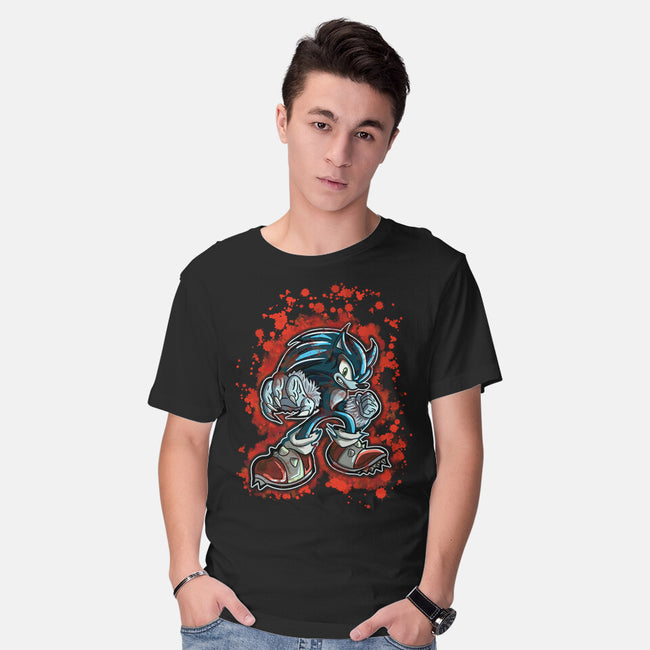 Sonic Beast-Mens-Basic-Tee-nickzzarto