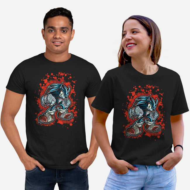 Sonic Beast-Unisex-Basic-Tee-nickzzarto