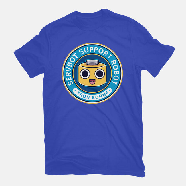 Servbot Emblem-Womens-Fitted-Tee-LAGELANTEE