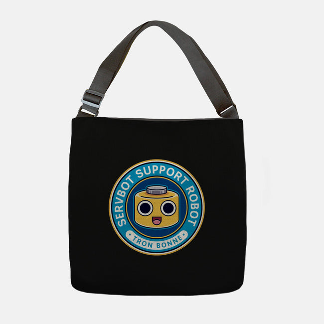 Servbot Emblem-None-Adjustable Tote-Bag-LAGELANTEE