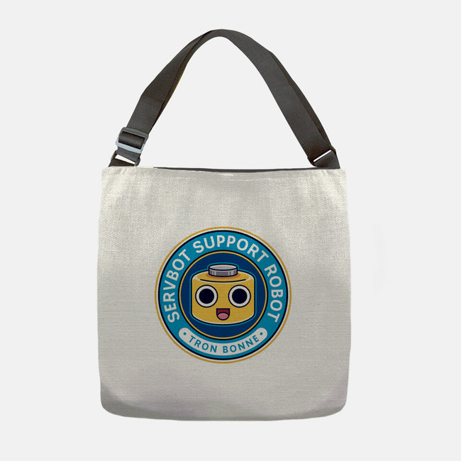 Servbot Emblem-None-Adjustable Tote-Bag-LAGELANTEE