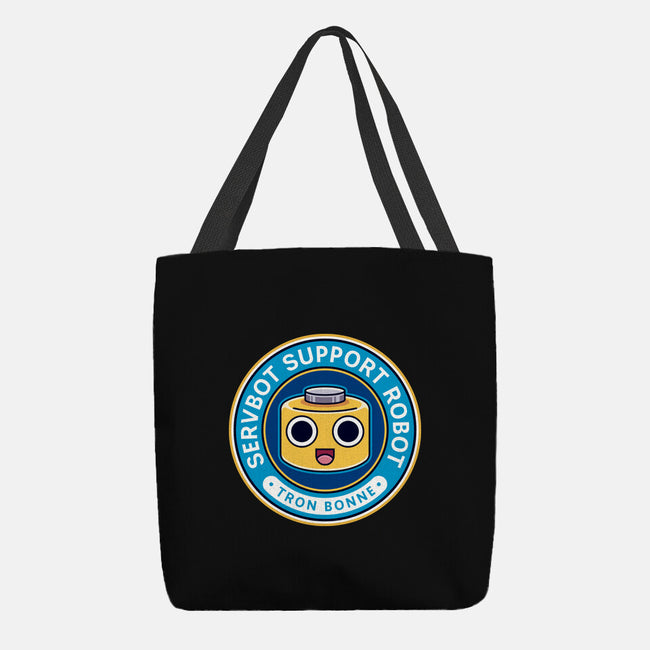 Servbot Emblem-None-Basic Tote-Bag-LAGELANTEE