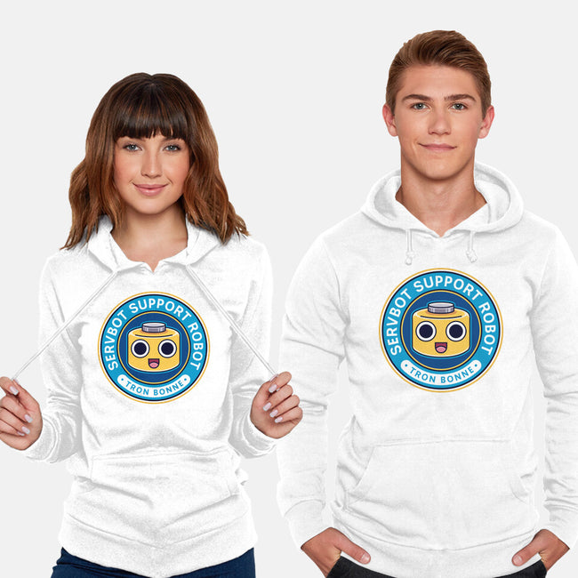 Servbot Emblem-Unisex-Pullover-Sweatshirt-LAGELANTEE