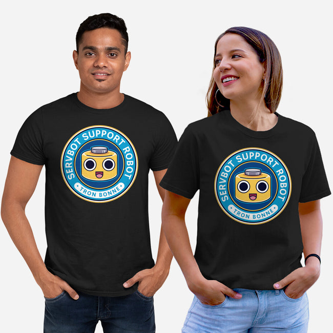 Servbot Emblem-Unisex-Basic-Tee-LAGELANTEE