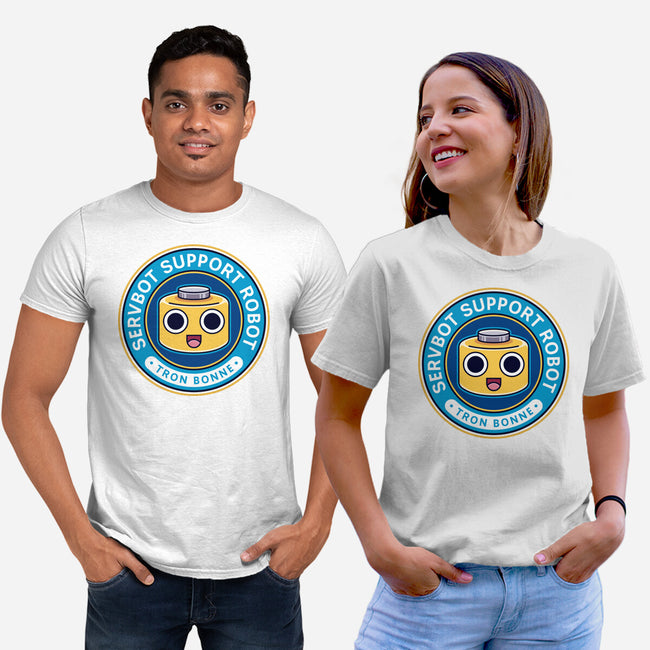 Servbot Emblem-Unisex-Basic-Tee-LAGELANTEE