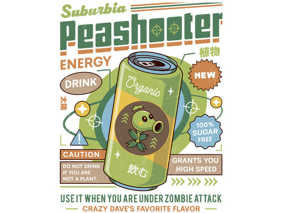 Peashooter Energy Drink