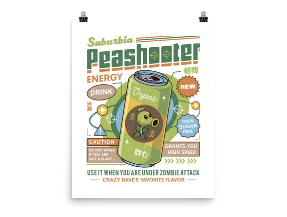 Peashooter Energy Drink