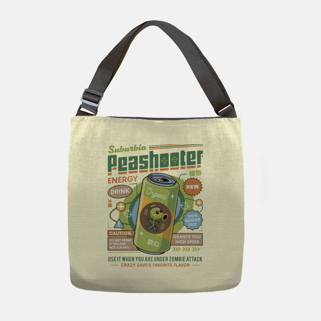 Peashooter Energy Drink-None-Adjustable Tote-Bag-LAGELANTEE