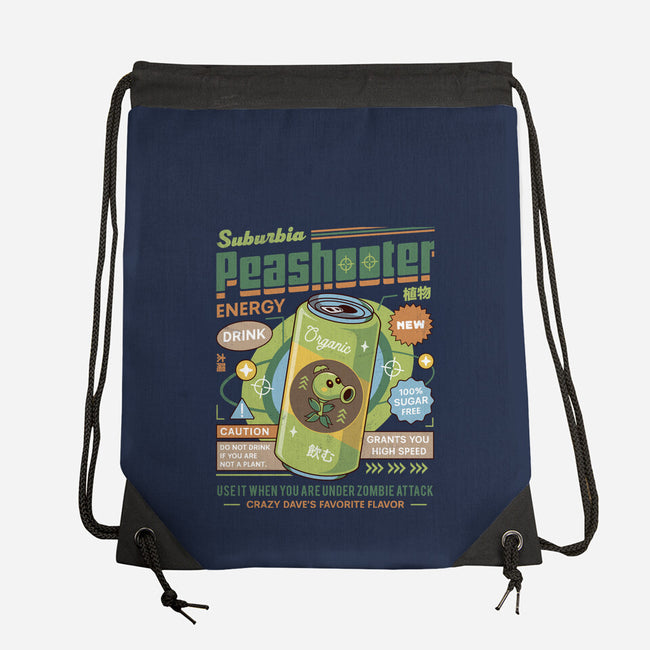 Peashooter Energy Drink-None-Drawstring-Bag-LAGELANTEE