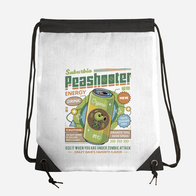 Peashooter Energy Drink-None-Drawstring-Bag-LAGELANTEE