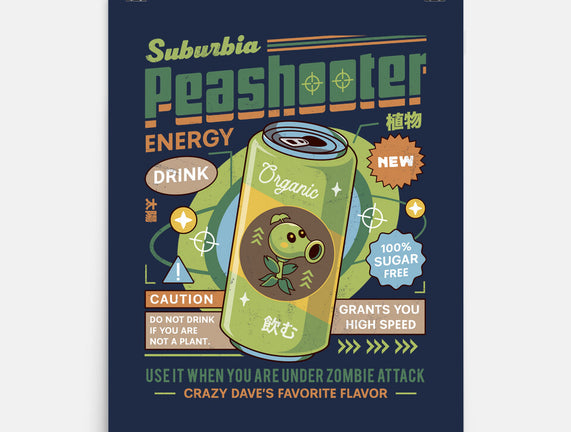 Peashooter Energy Drink