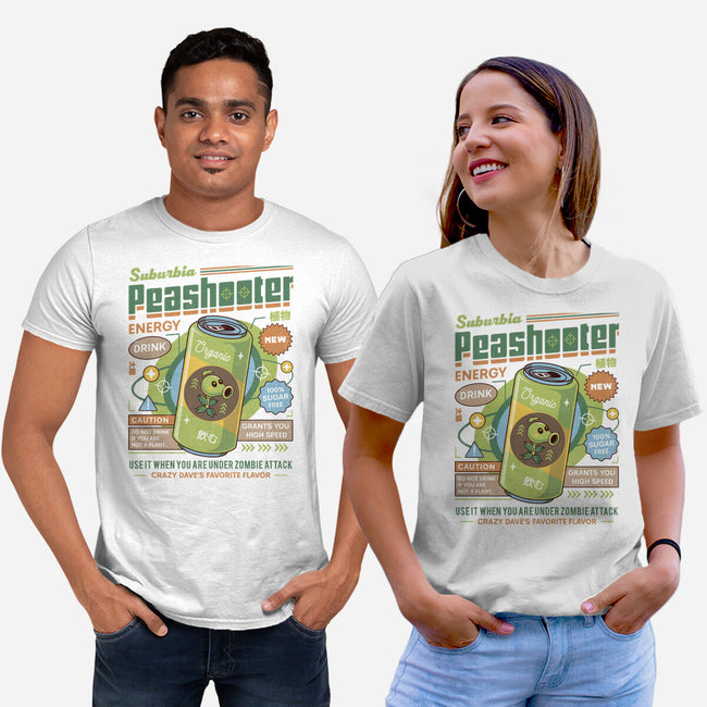 Peashooter Energy Drink-Unisex-Basic-Tee-LAGELANTEE