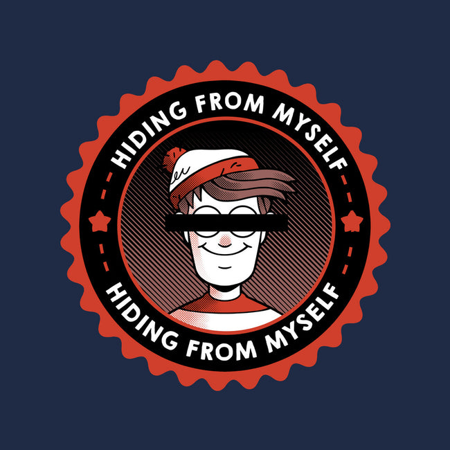 Hiding From Myself-Womens-Basic-Tee-tobefonseca