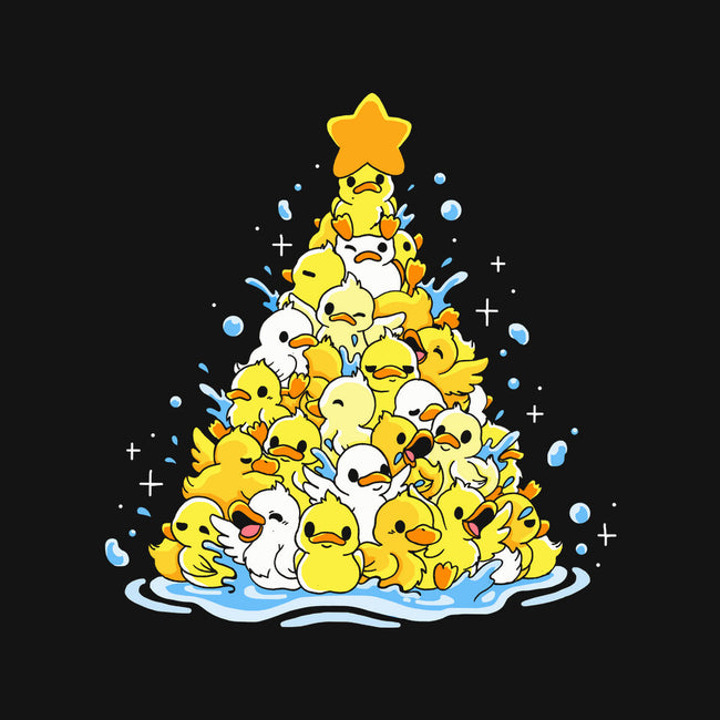 Ducks Christmas Tree-Unisex-Baseball-Tee-Vallina84