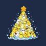 Ducks Christmas Tree-Unisex-Basic-Tank-Vallina84