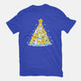 Ducks Christmas Tree-Unisex-Basic-Tee-Vallina84