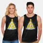 Ducks Christmas Tree-Unisex-Basic-Tank-Vallina84