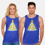 Ducks Christmas Tree-Unisex-Basic-Tank-Vallina84