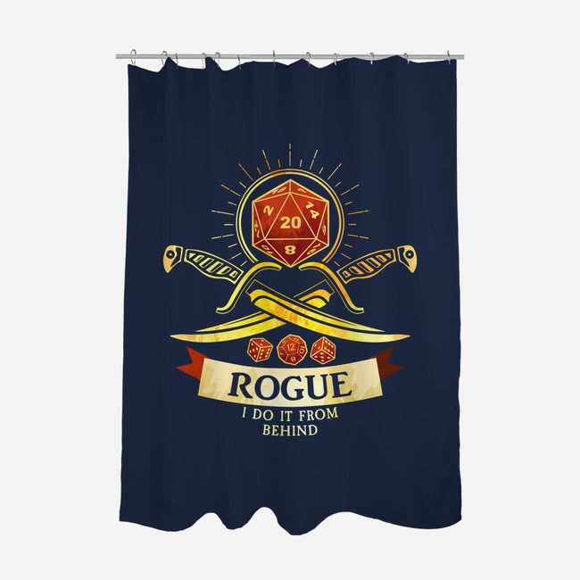 Rogue D20-None-Polyester-Shower Curtain-D20 Tees