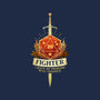 Fighter D20-Mens-Long Sleeved-Tee-D20 Tees