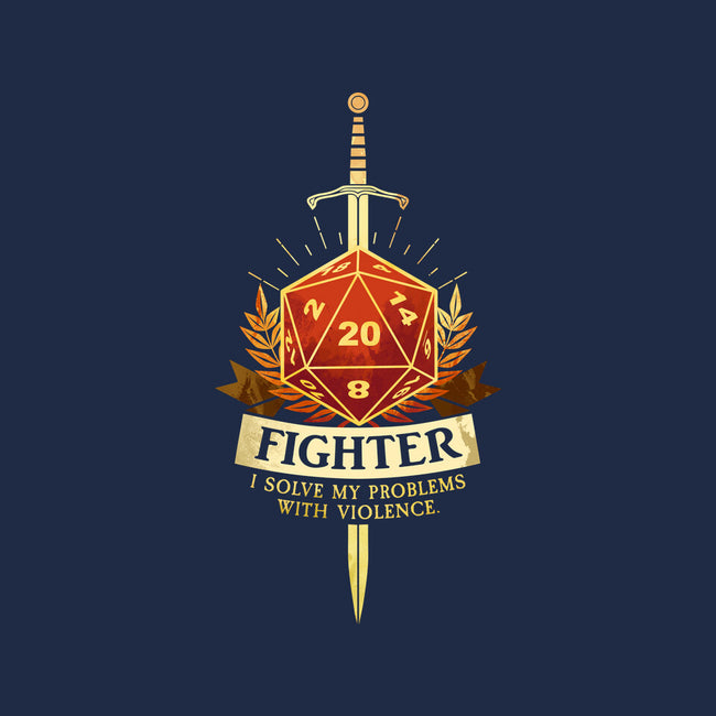 Fighter D20-Womens-V-Neck-Tee-D20 Tees