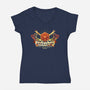 Barbarian-Womens-V-Neck-Tee-D20 Tees