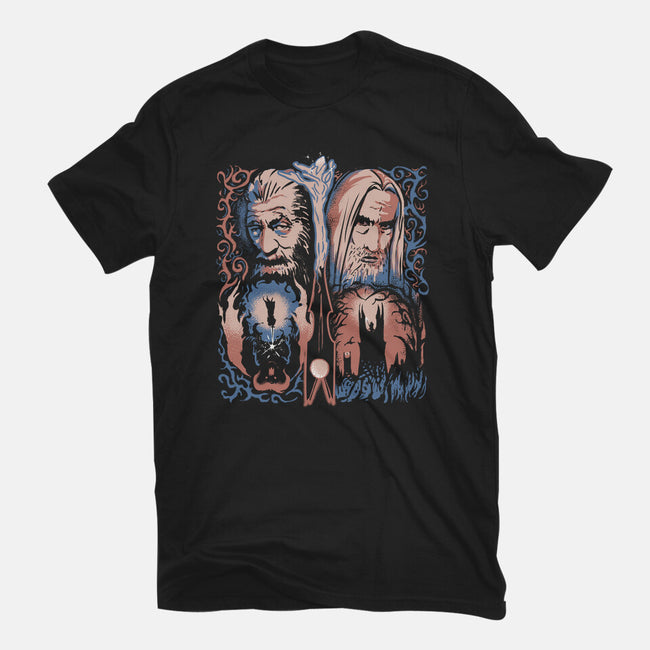 Two Wizards-Mens-Premium-Tee-IKILO