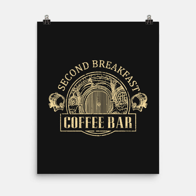 Second Breakfast Coffee Bar-None-Matte-Poster-fanfabio