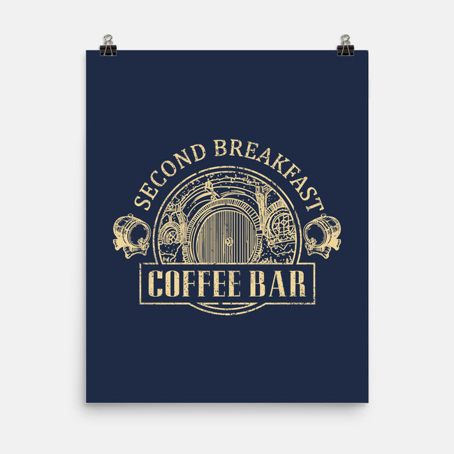 Second Breakfast Coffee Bar-None-Matte-Poster-fanfabio