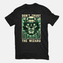 The Wizard Lies-Womens-Fitted-Tee-Studio Mootant