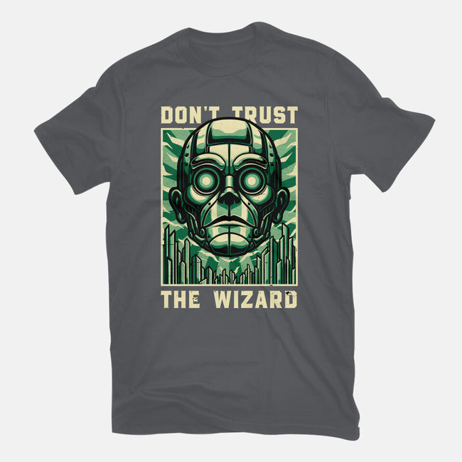 The Wizard Lies-Womens-Basic-Tee-Studio Mootant