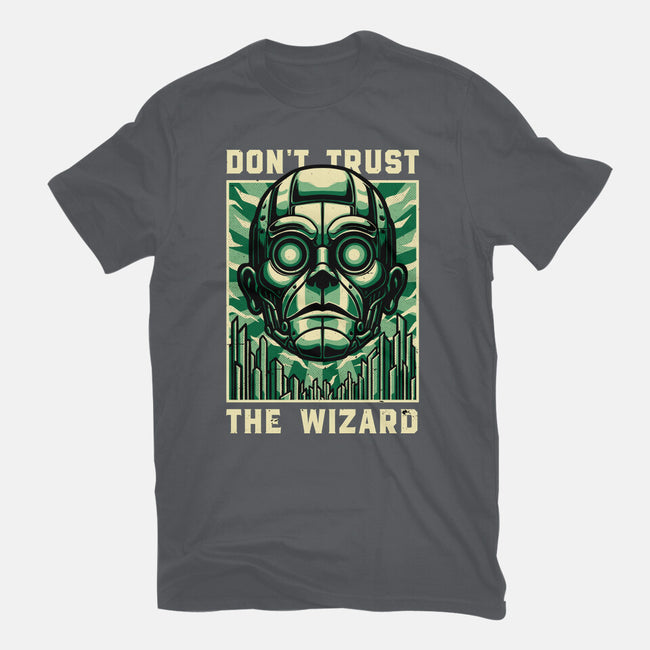 The Wizard Lies-Womens-Fitted-Tee-Studio Mootant