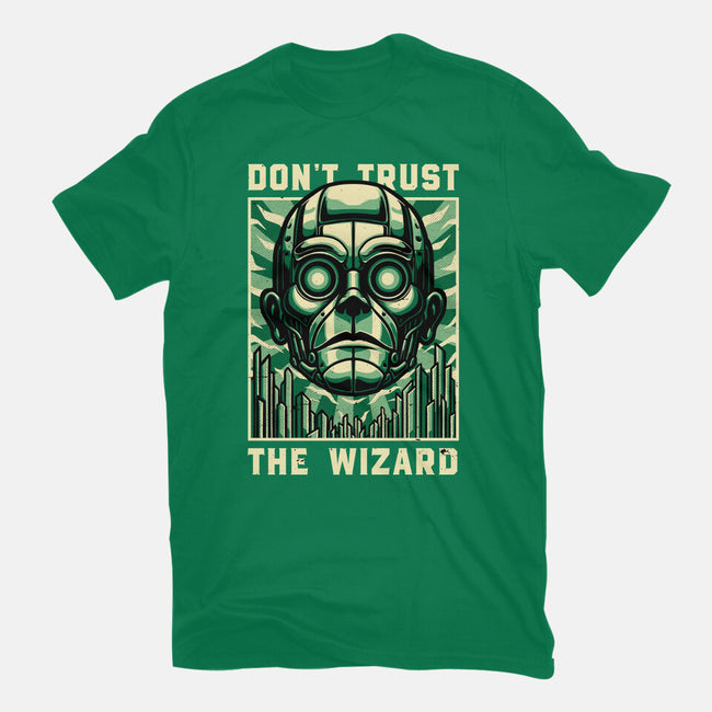 The Wizard Lies-Womens-Fitted-Tee-Studio Mootant