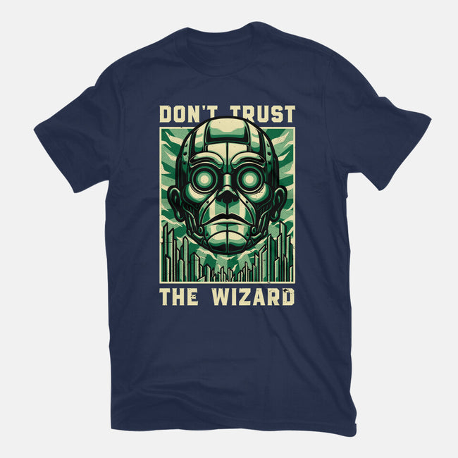 The Wizard Lies-Womens-Fitted-Tee-Studio Mootant