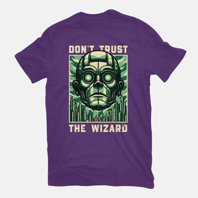 The Wizard Lies-Womens-Fitted-Tee-Studio Mootant