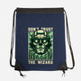 The Wizard Lies-None-Drawstring-Bag-Studio Mootant